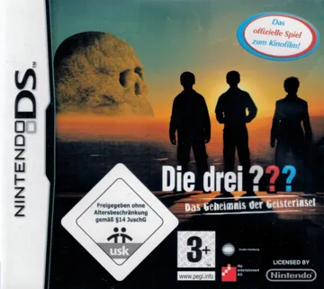 Drei Fragezeichen, Die - Das Geheimnis der Geisterinsel (Germany) box cover front